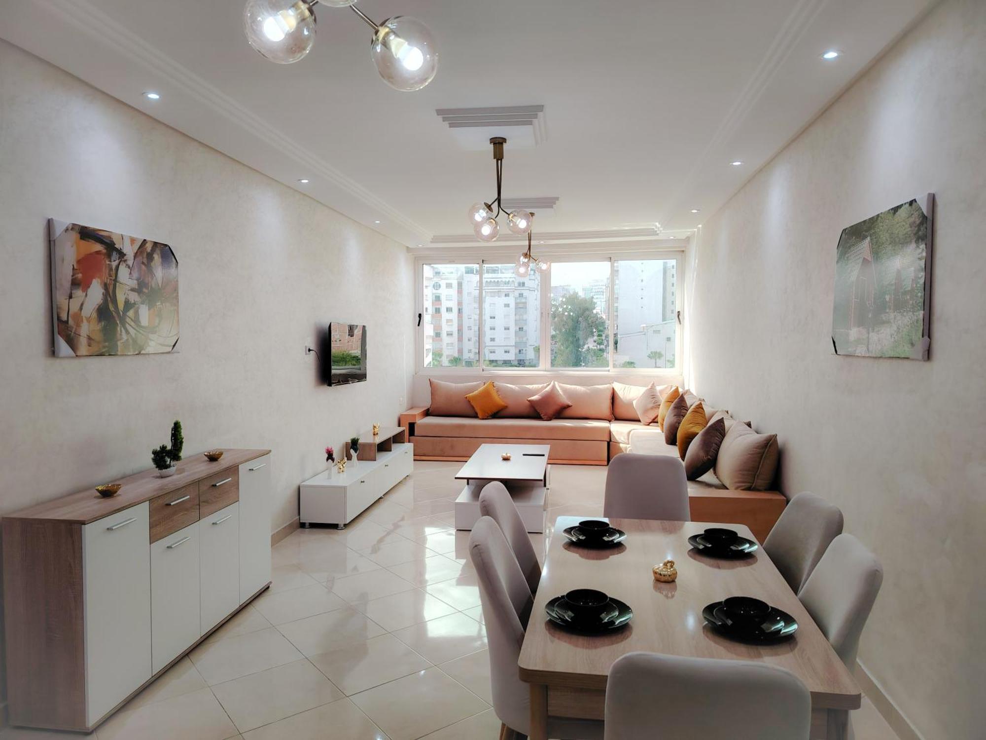 Nouveau Appartement Prestige Avec Vue Paronamique Tanger Buitenkant foto